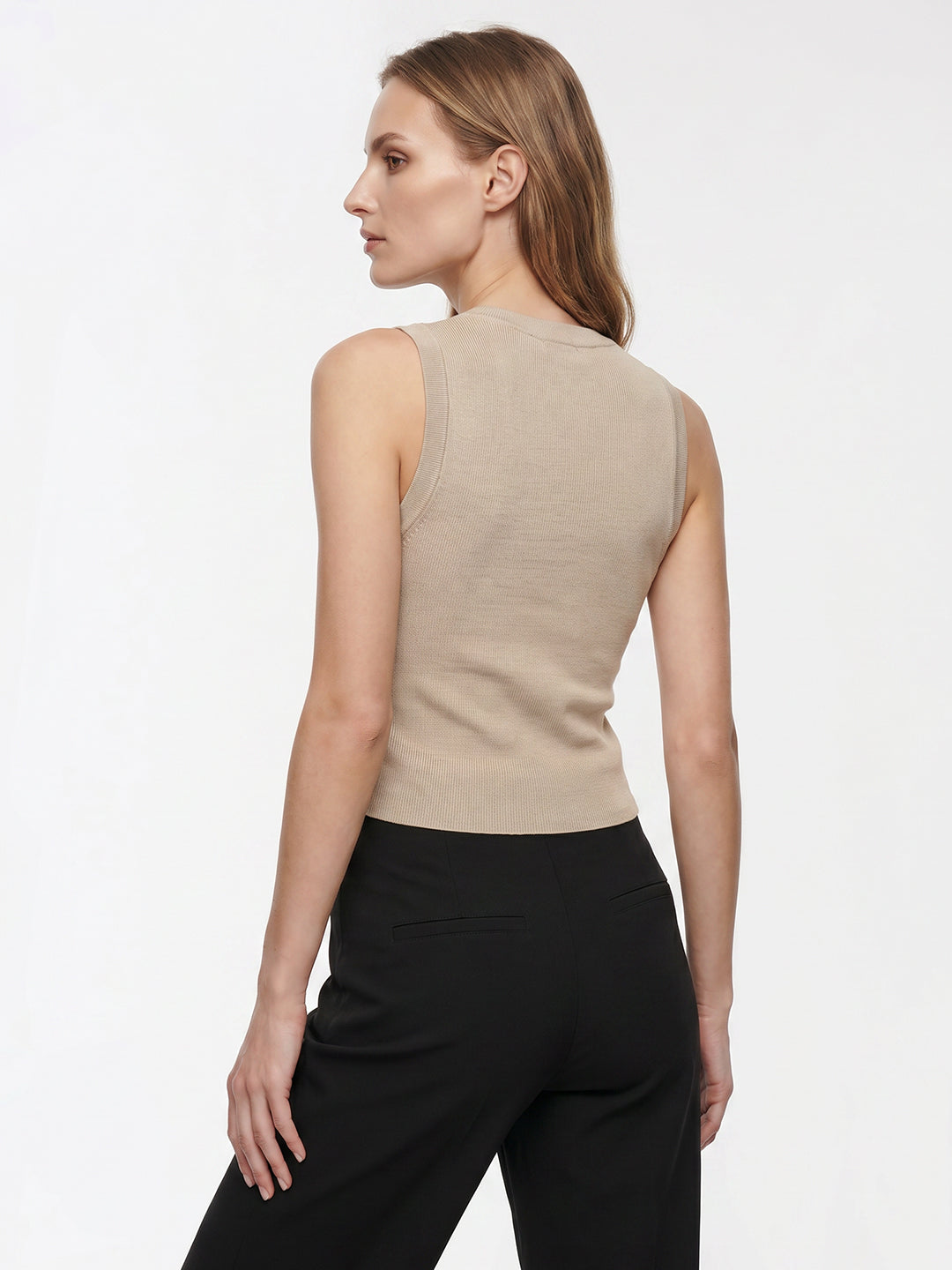 Women Champagne Tank Top