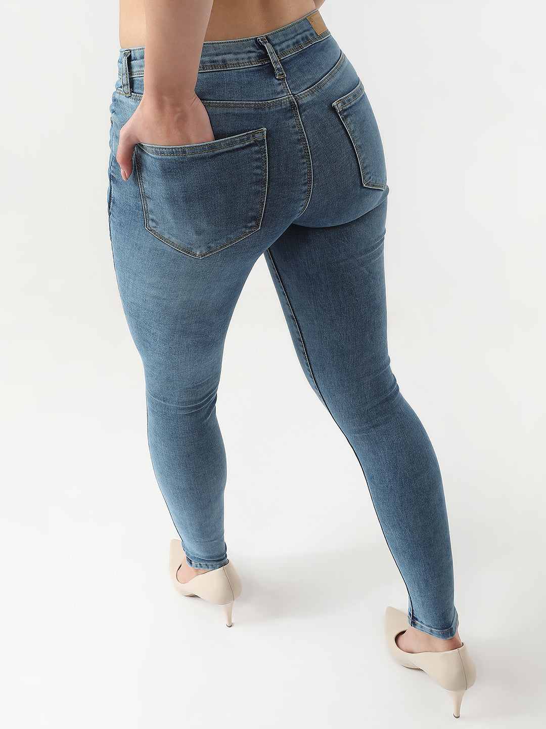 Women High-Rise Skinny Fit Jeans