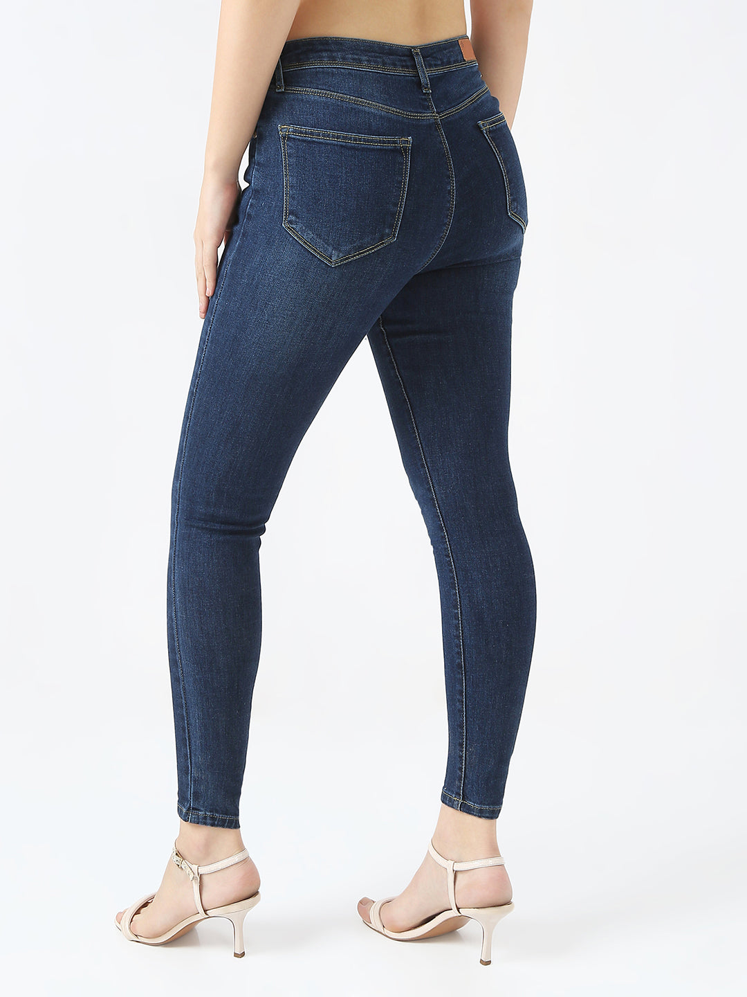 Women Blue Sky High Skinny Jeans