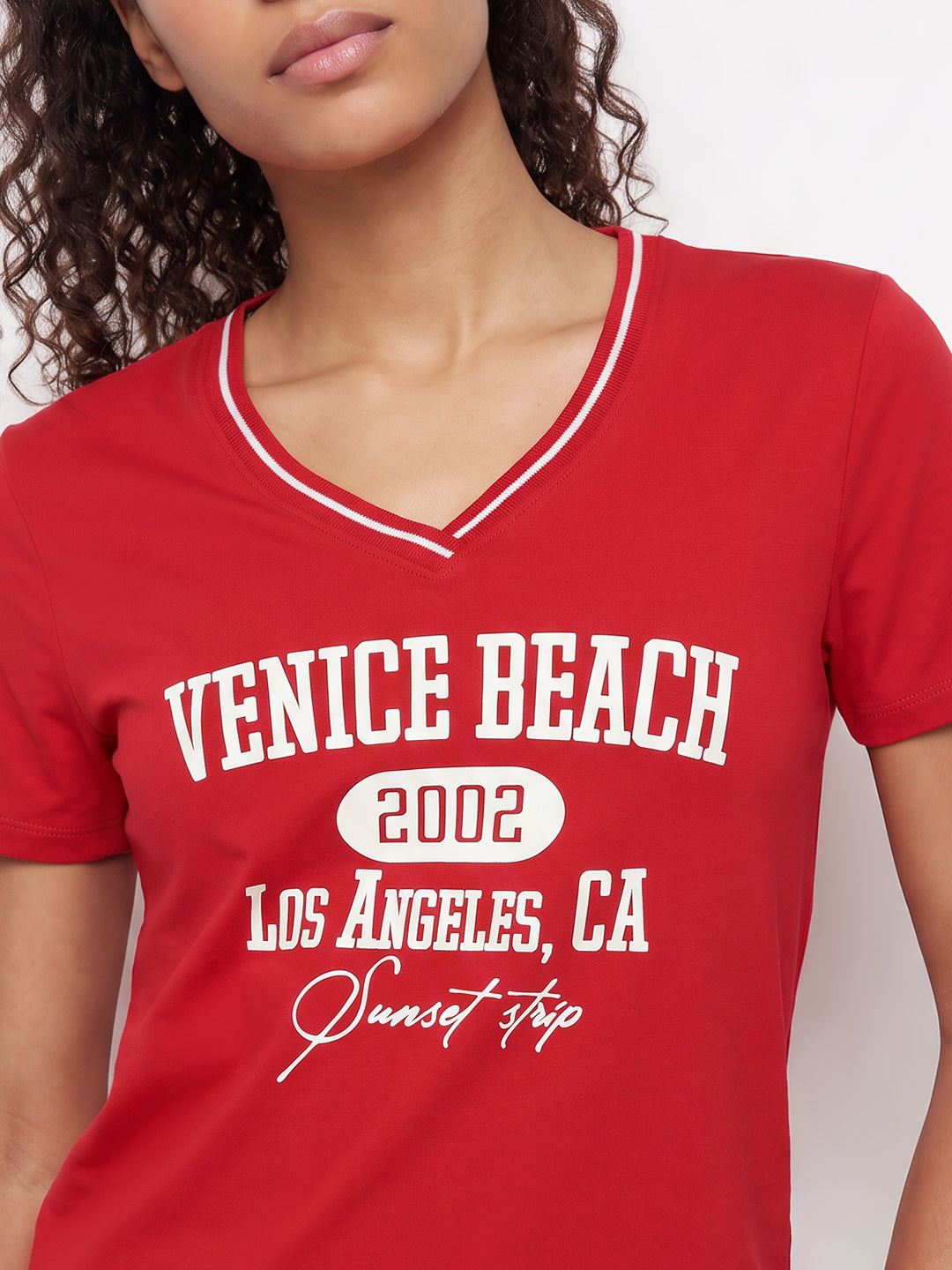 Red Graphic Neo Tees