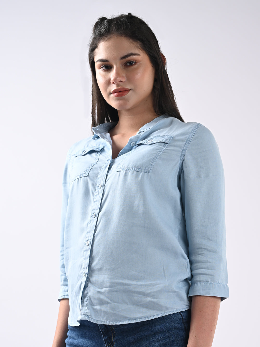 Women Solid Shirt