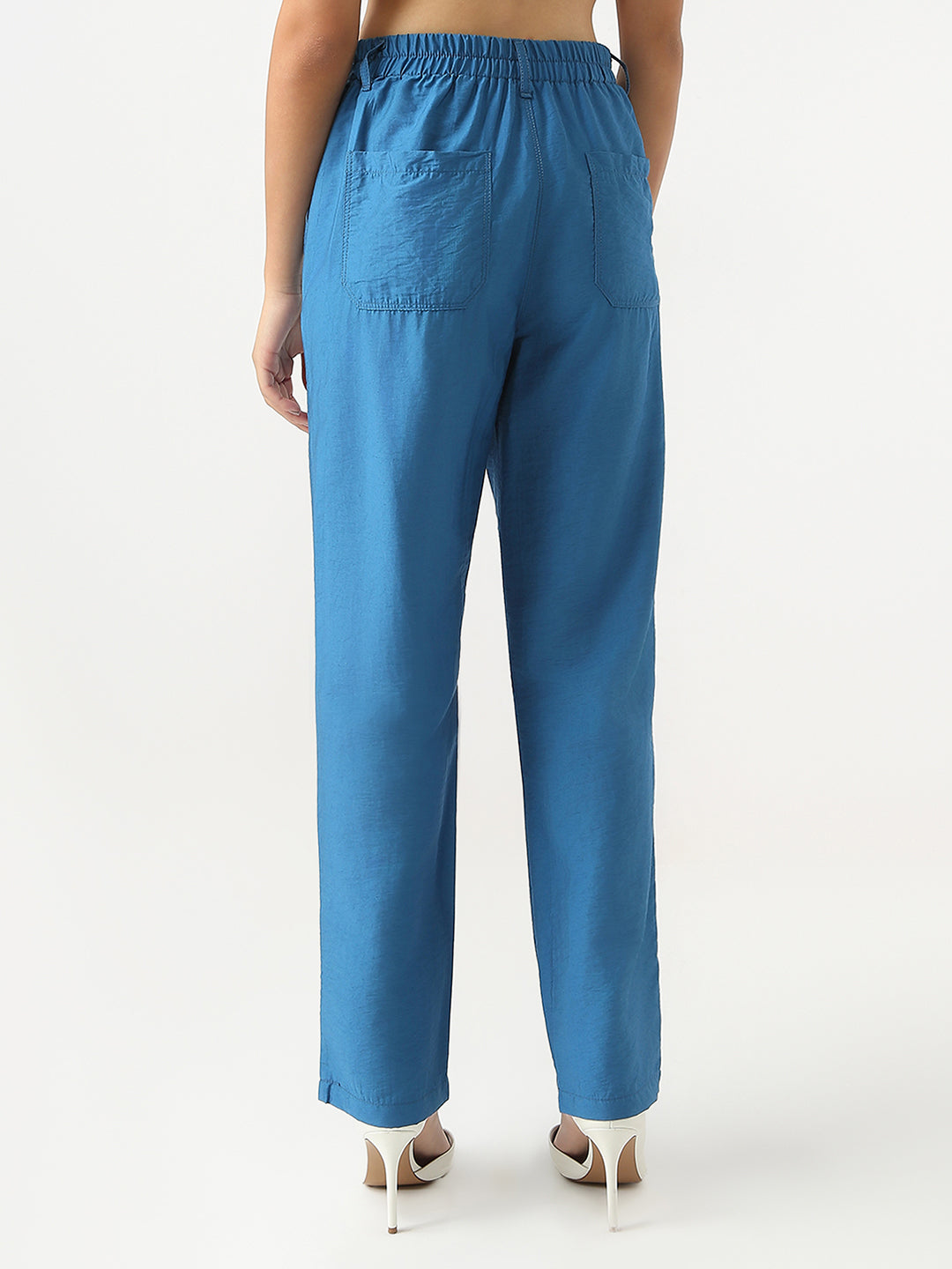 Women Loose Straight Fit Korean Pants