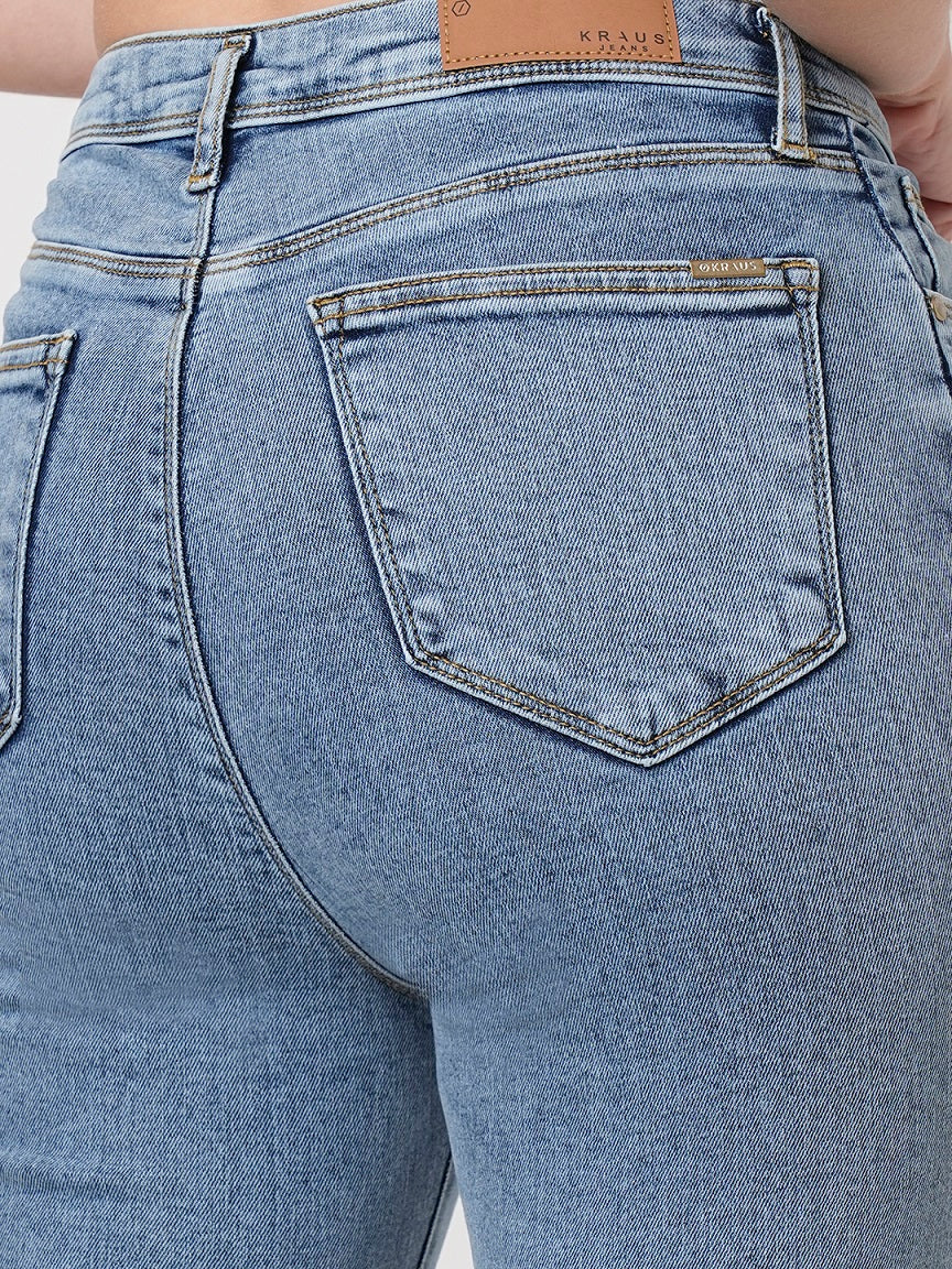 Women Blue Sky High-Rise Skinny Fit Jeans
