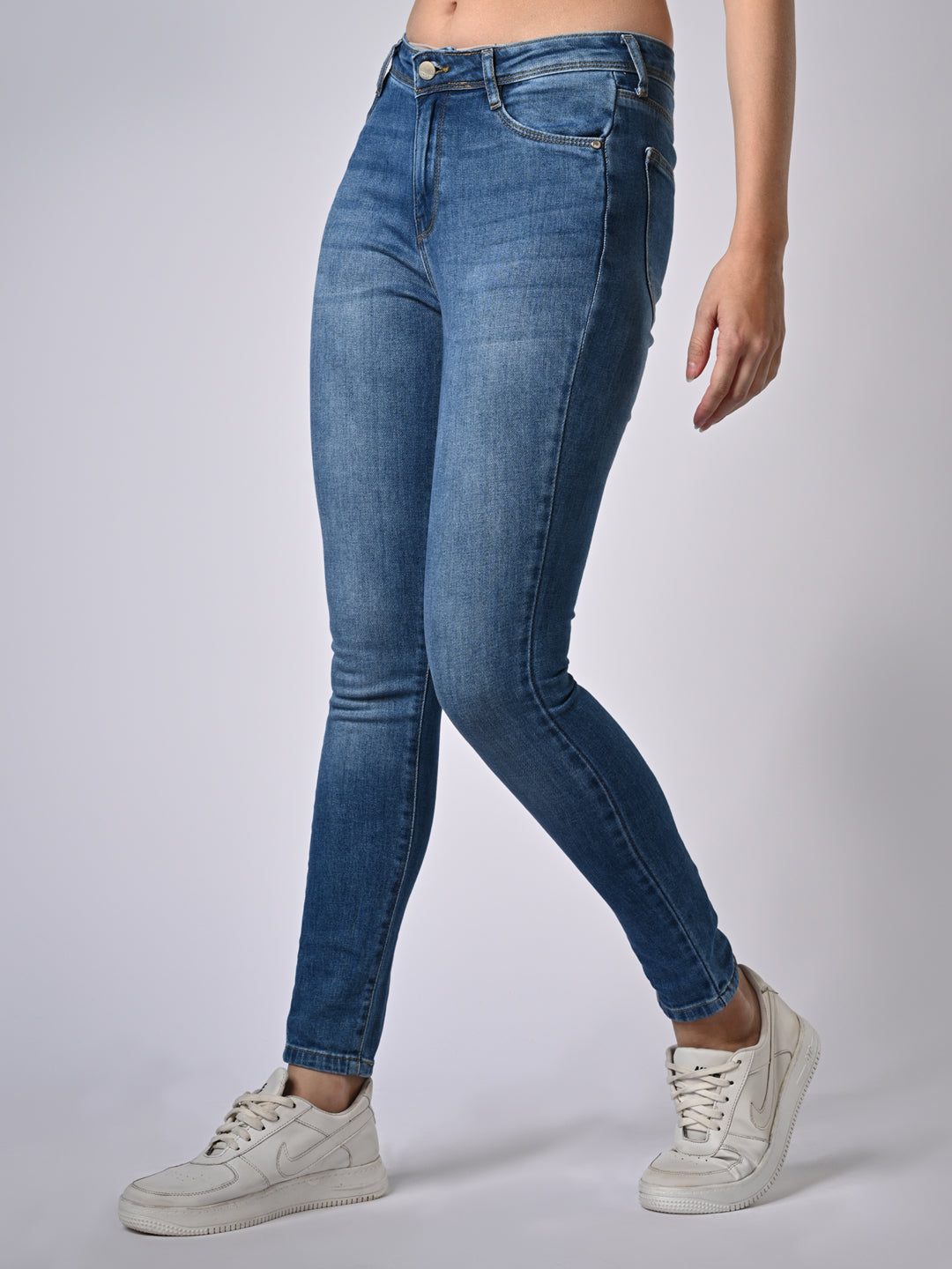 Women High-Rise Skinny Fit Jeans