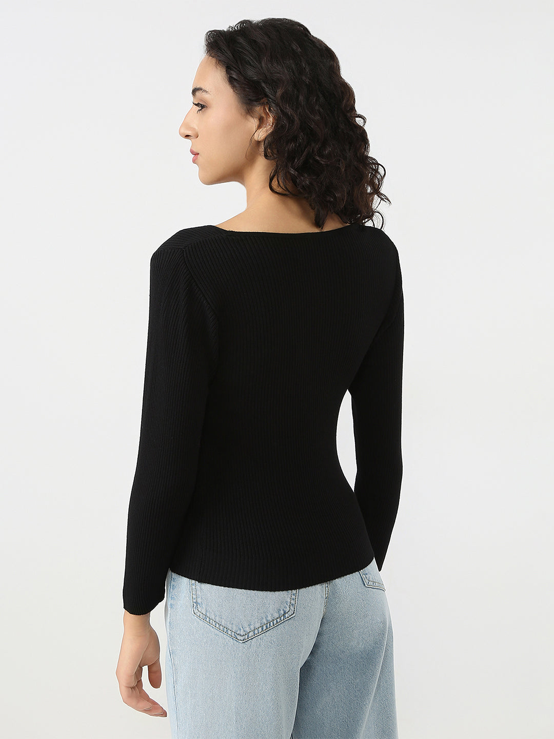 Women Flat Knit Top