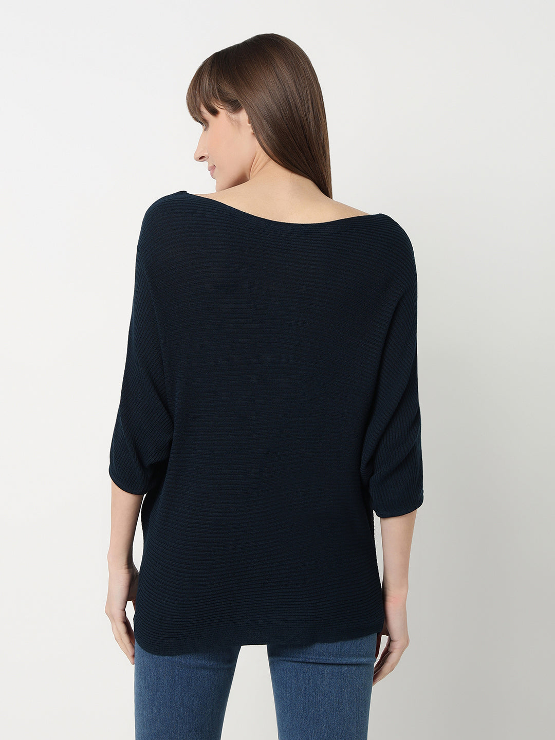 Women Airforce Slim Fit Batsleeve Top