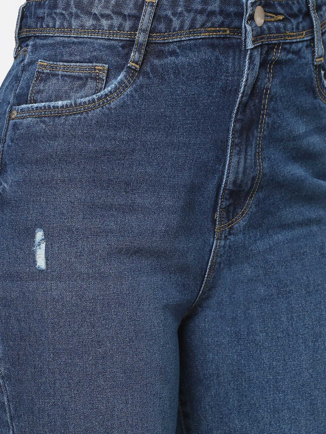 Women High-Rise Mom Fit Jeans
