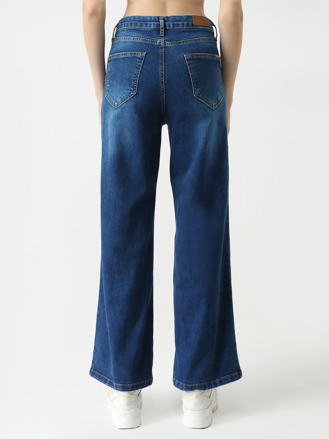 Women High-Rise Wide Leg Jeans