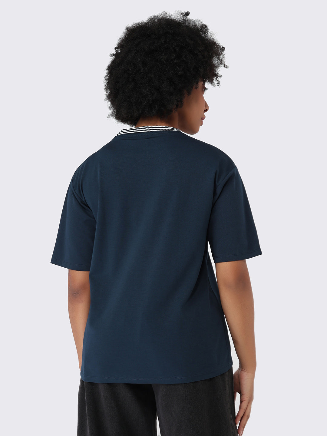 Women Airforce Slim Fit Oversize T-Shirt