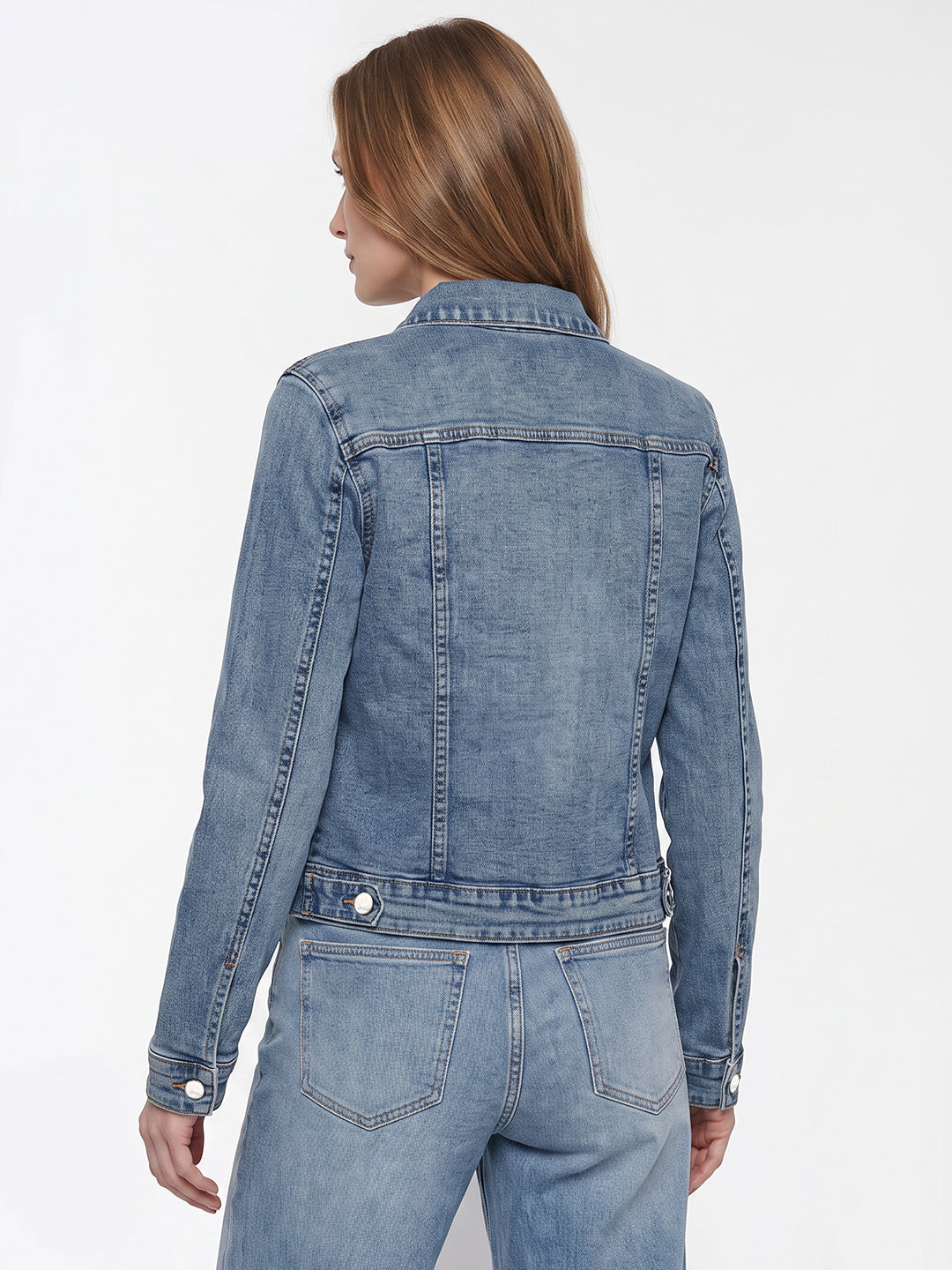 Women Blue Denim Jacket