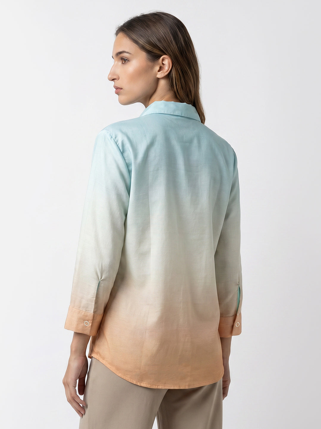 Women Ombre Shirt