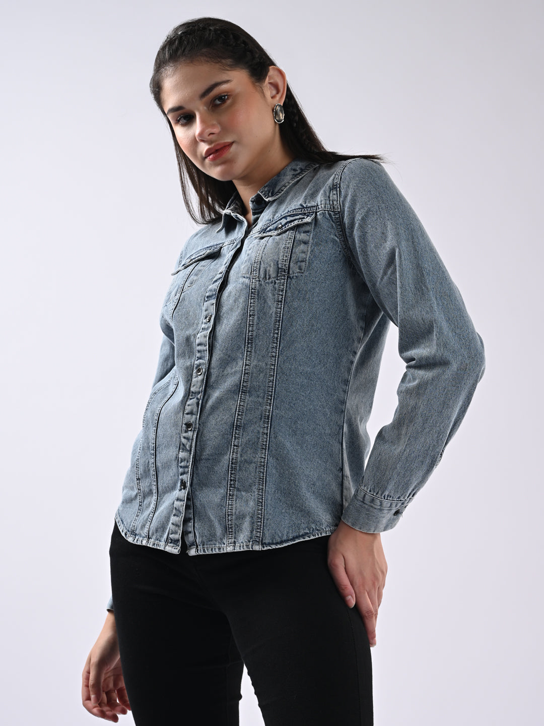 Women Solid Jacket