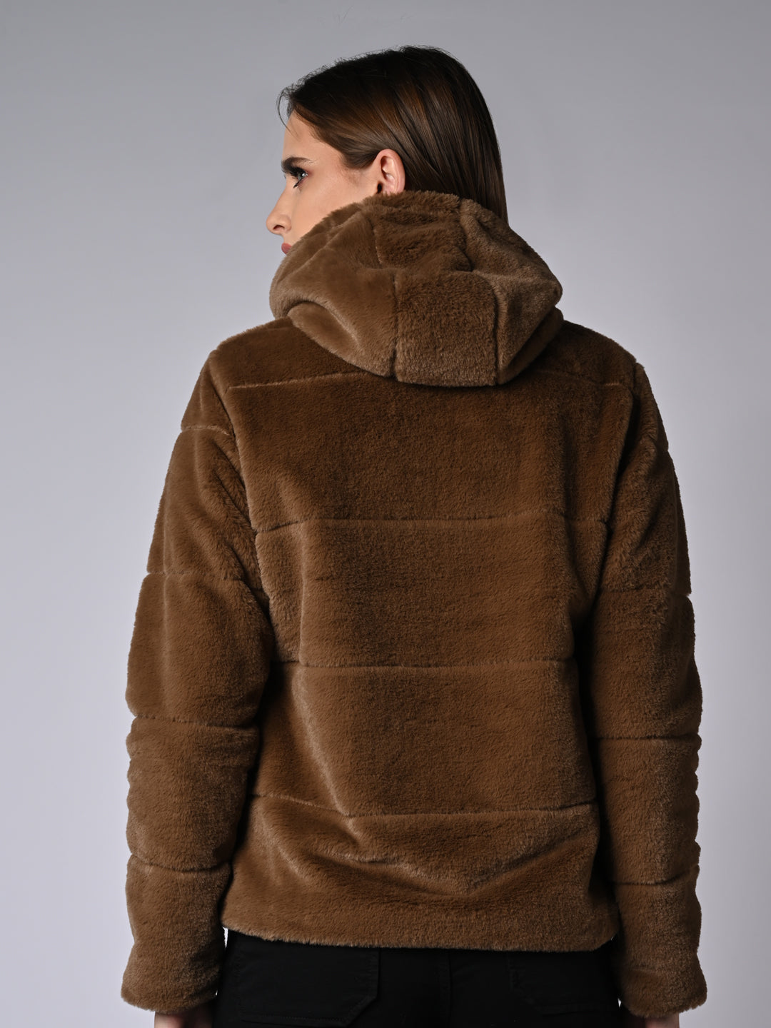 Women Solid Winter Jacket