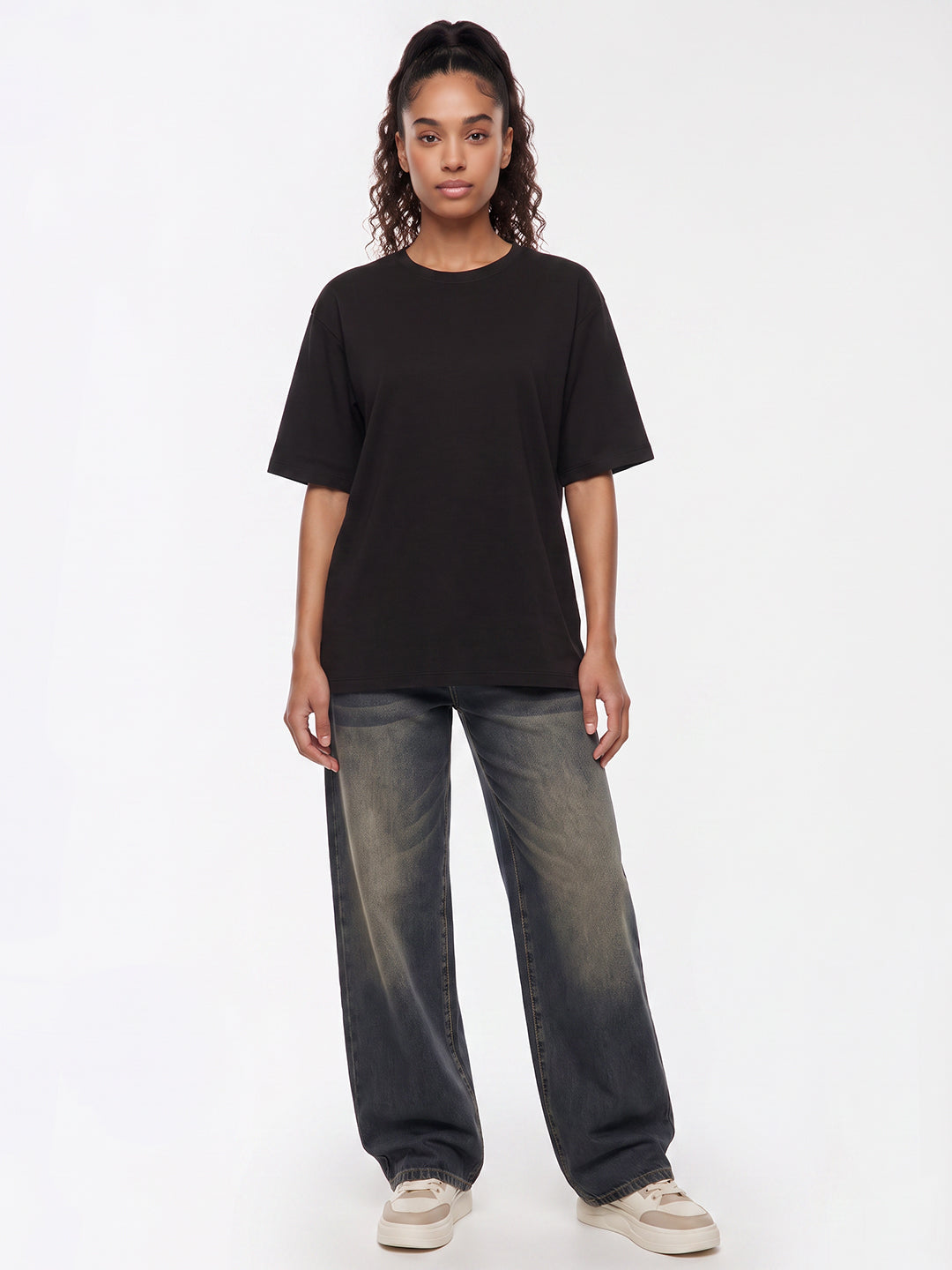 Black Oversized T-Shirt