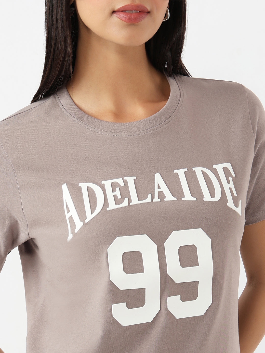 Women Oyester Slim Boxy T-Shirt