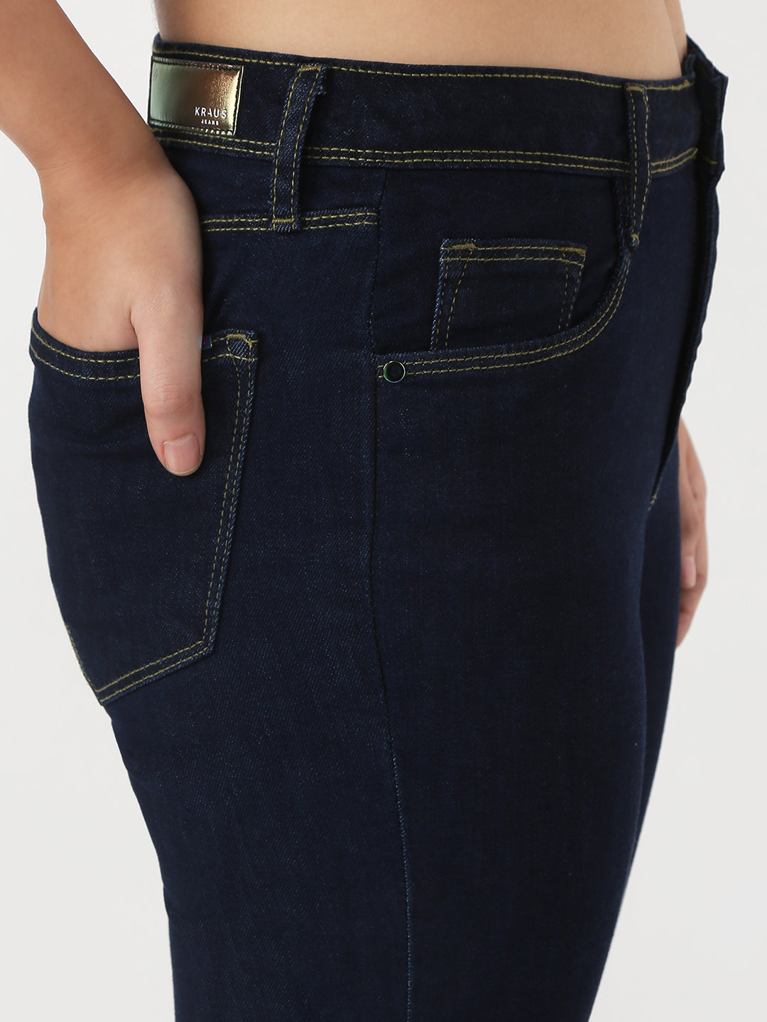 Women Blue High-Rise Flare Jeans