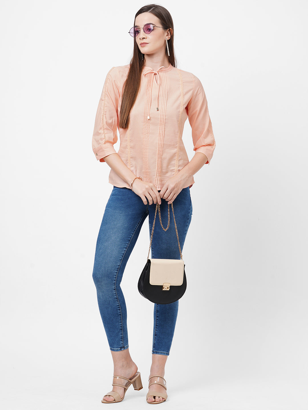 Women Peach Top