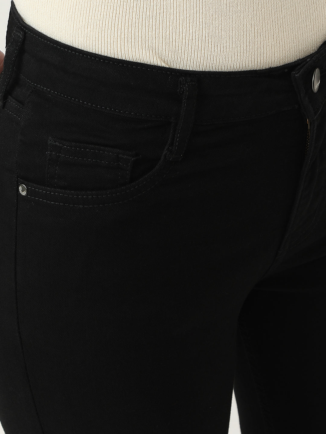Women High-Rise Straight Fit Jeans
