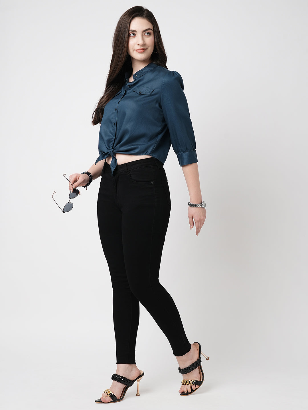 Women Mid-Rise Skinny Jeans