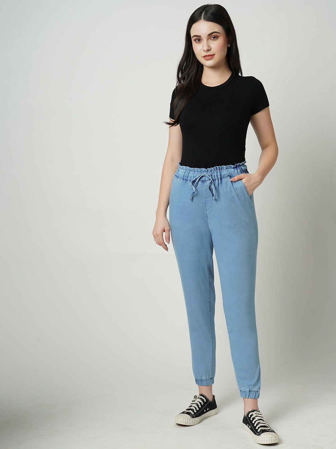 Women High-Rise Comfort Fit Joggers
