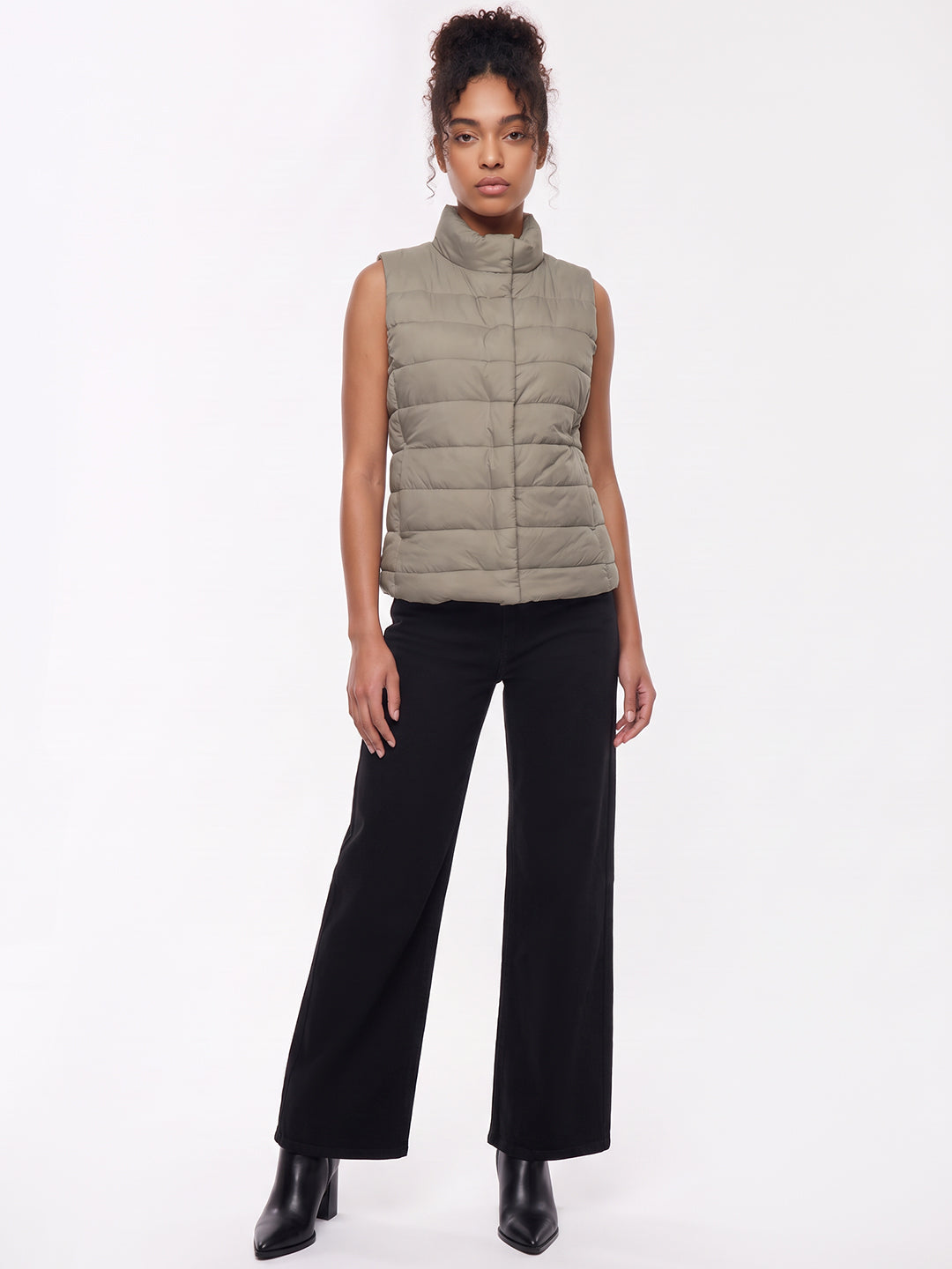 Champagne Winter Puffer Jacket