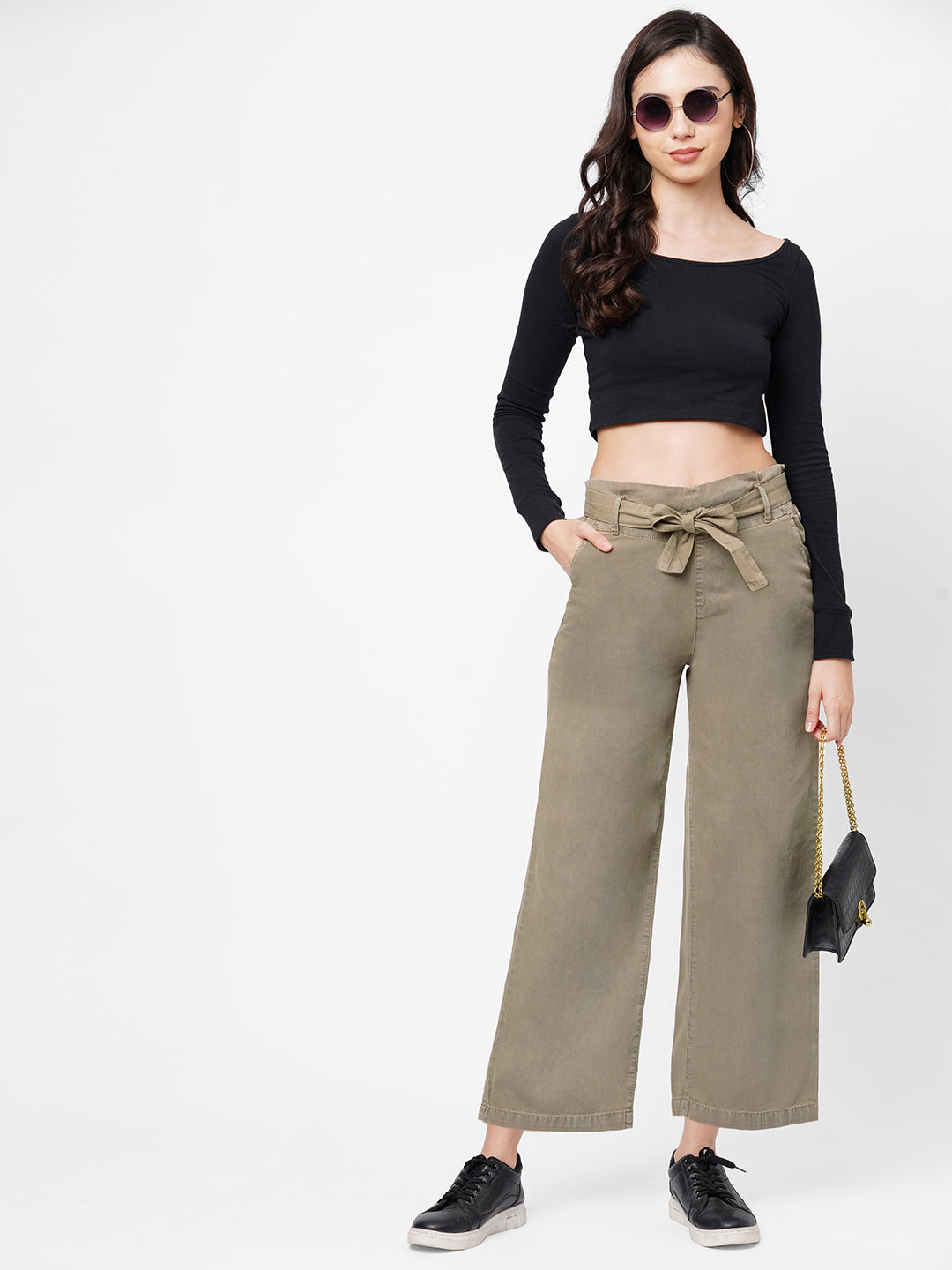 Women High-Rise Wide Leg Jeans