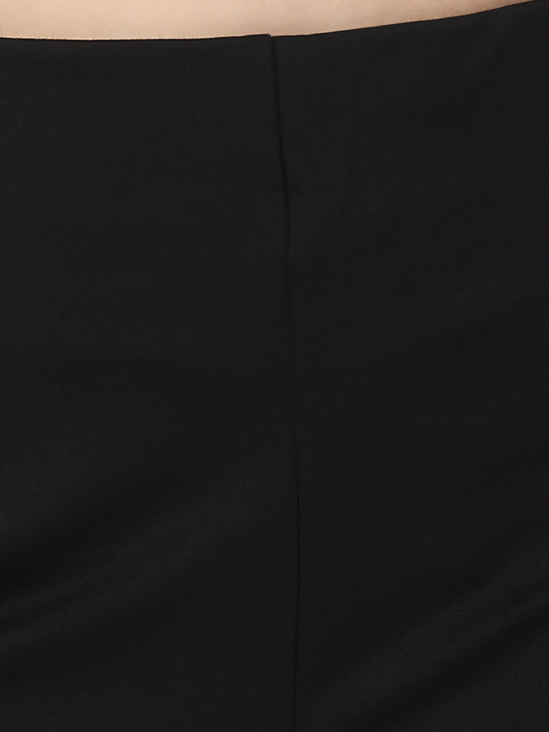 Women Black Wide Leg Treggings