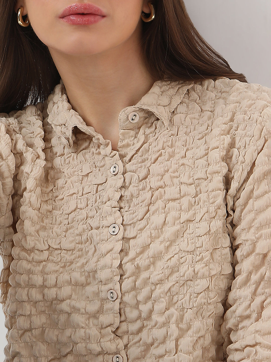 Women Solid Shirt