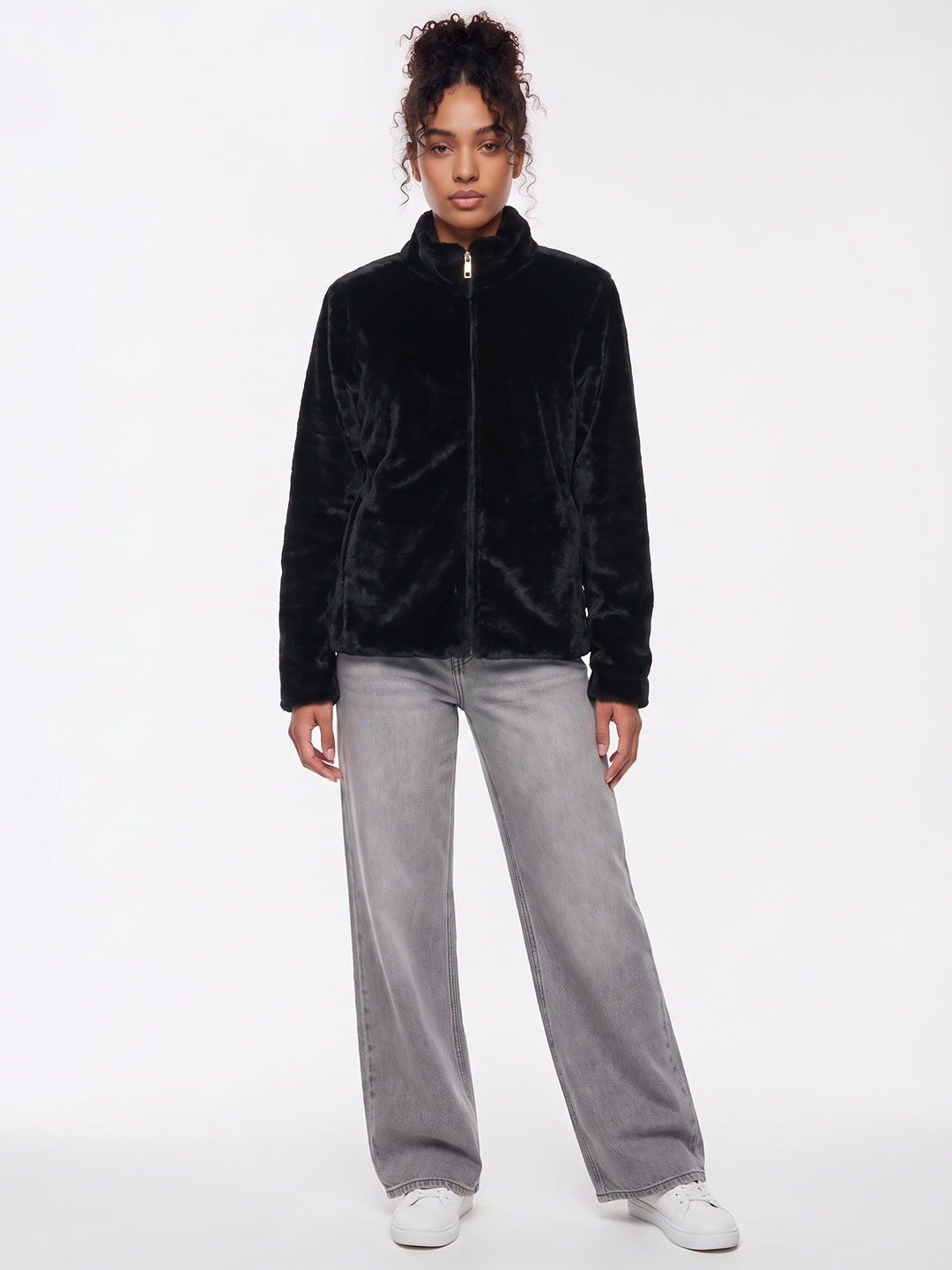 Black Winter Soft Jacket