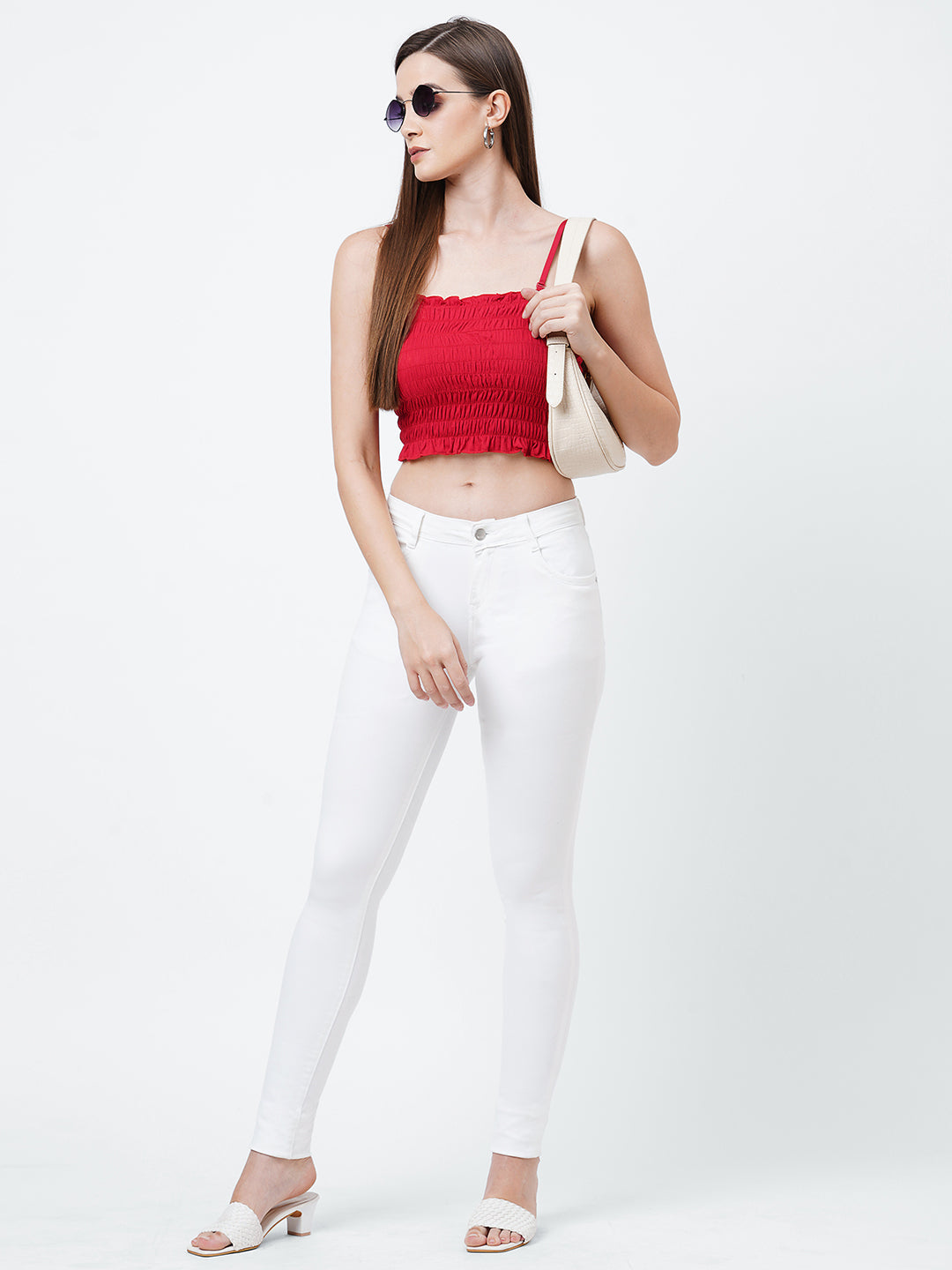 Women Mid-Rise Skinny Jeans