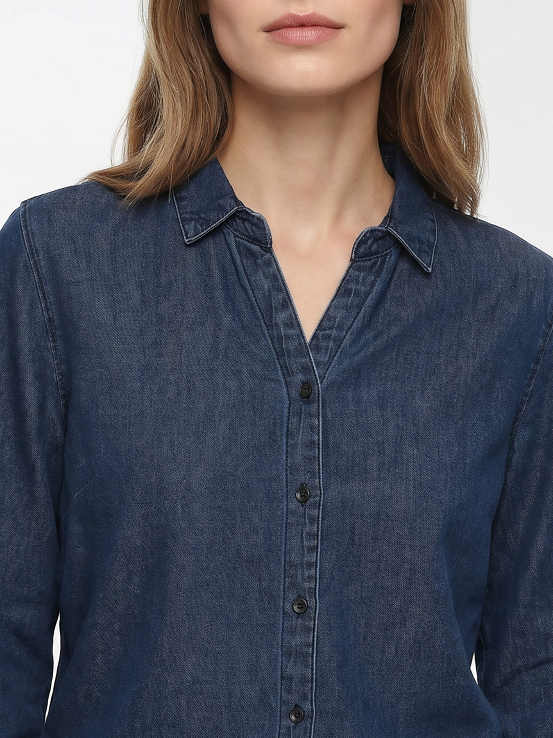Women Dark Blue Shirt