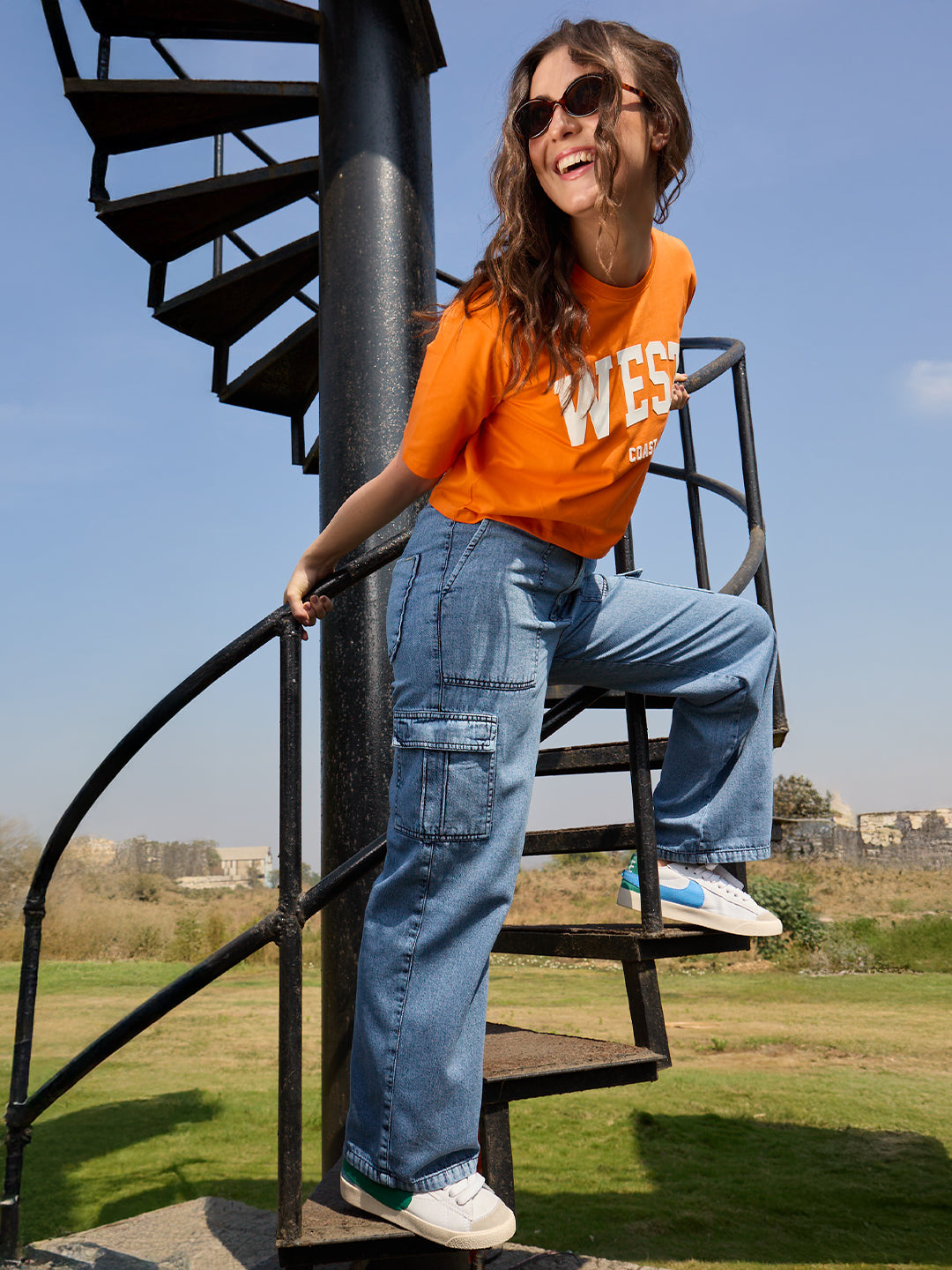 Women High-Rise Cargo