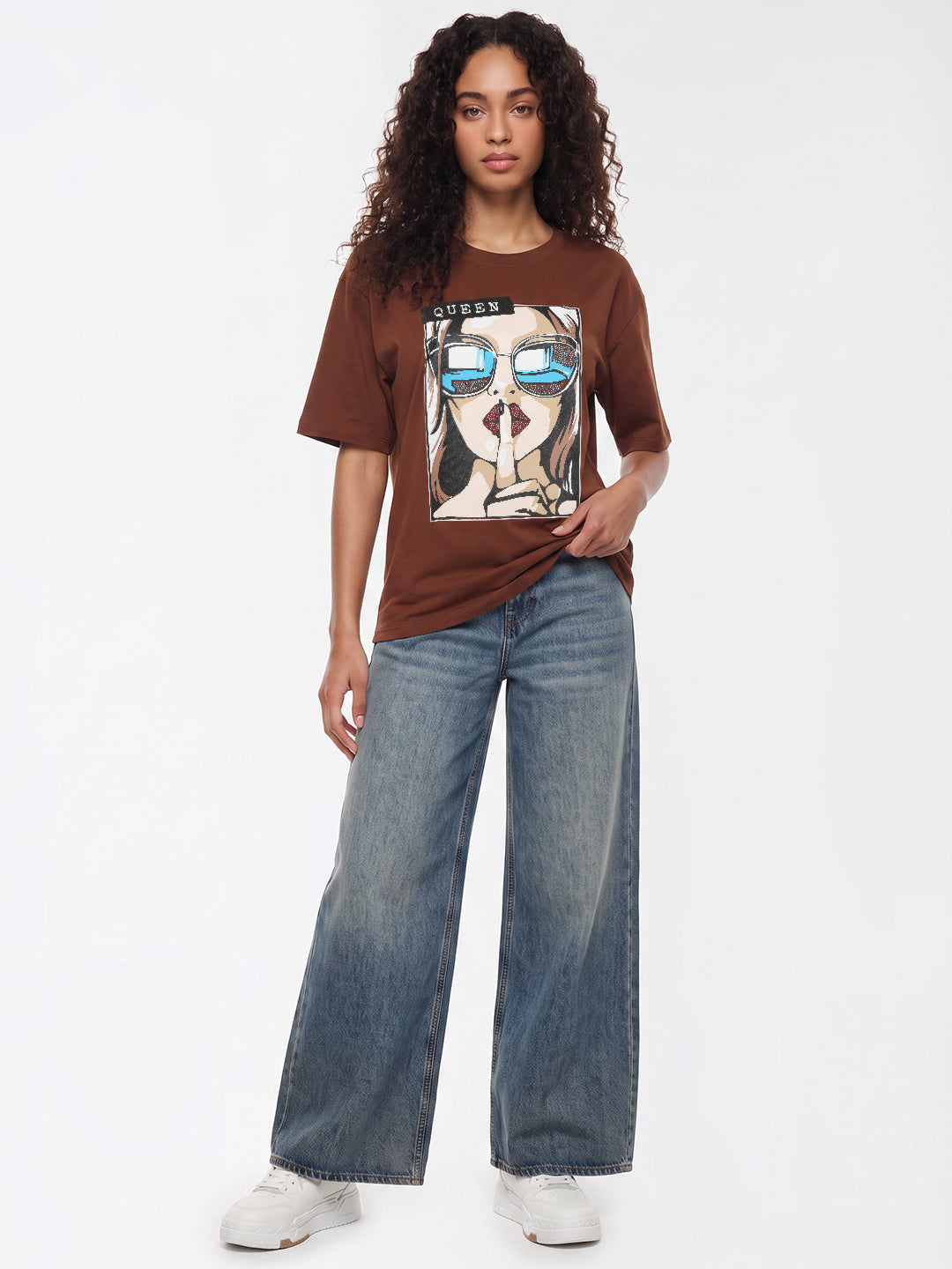 Sepia Oversized T-Shirt