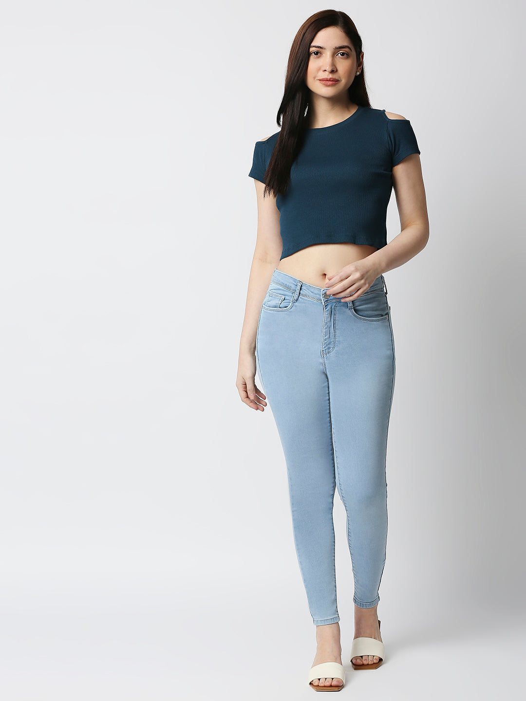 Women High-Rise Skinny Jeans
