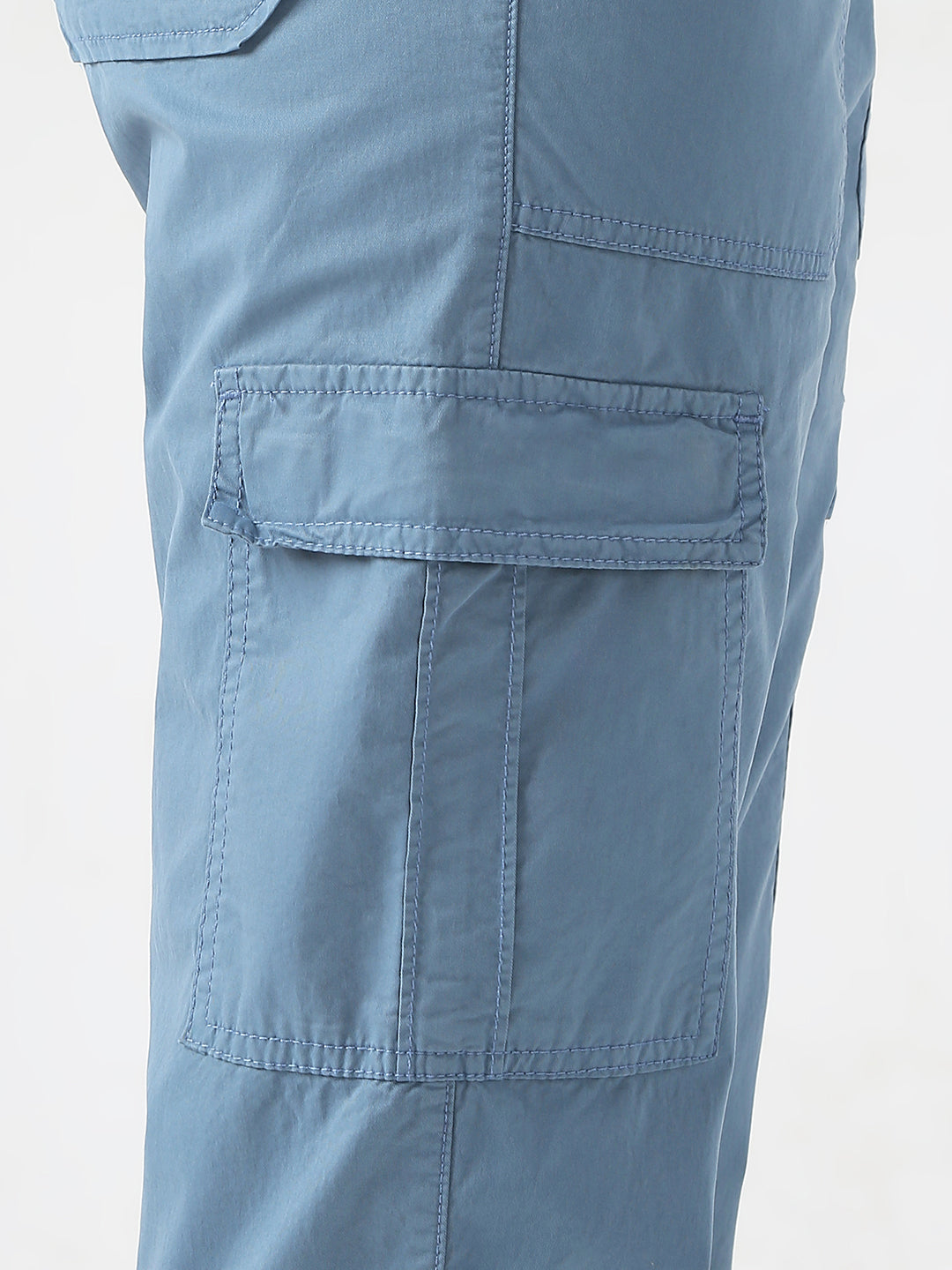 Women Bel Air Blue Mid-Rise Cargo