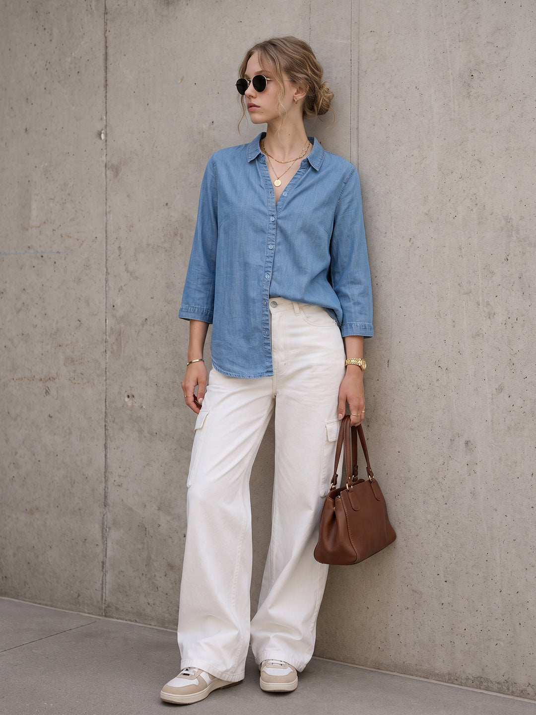 Blue Denim Shirt