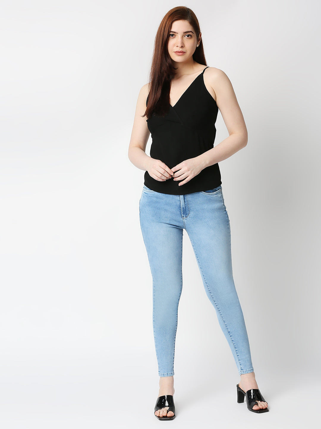 Women High-Rise Skinny Jeans