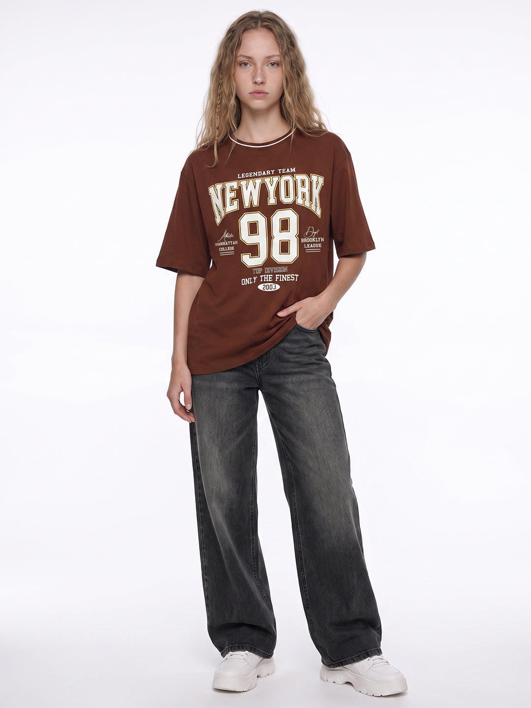Sepia Oversized T-Shirt
