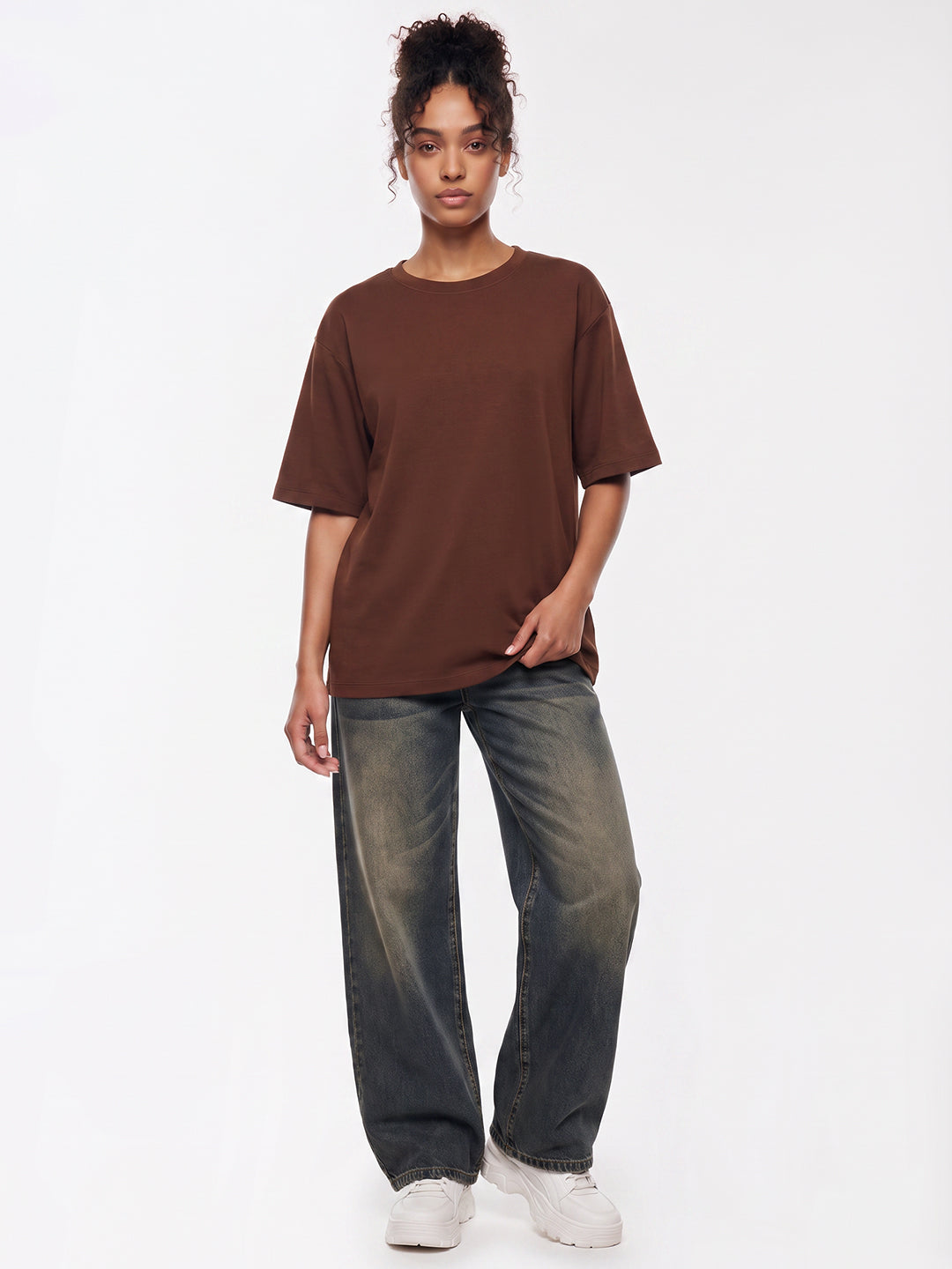 Sepia Oversized T-Shirt