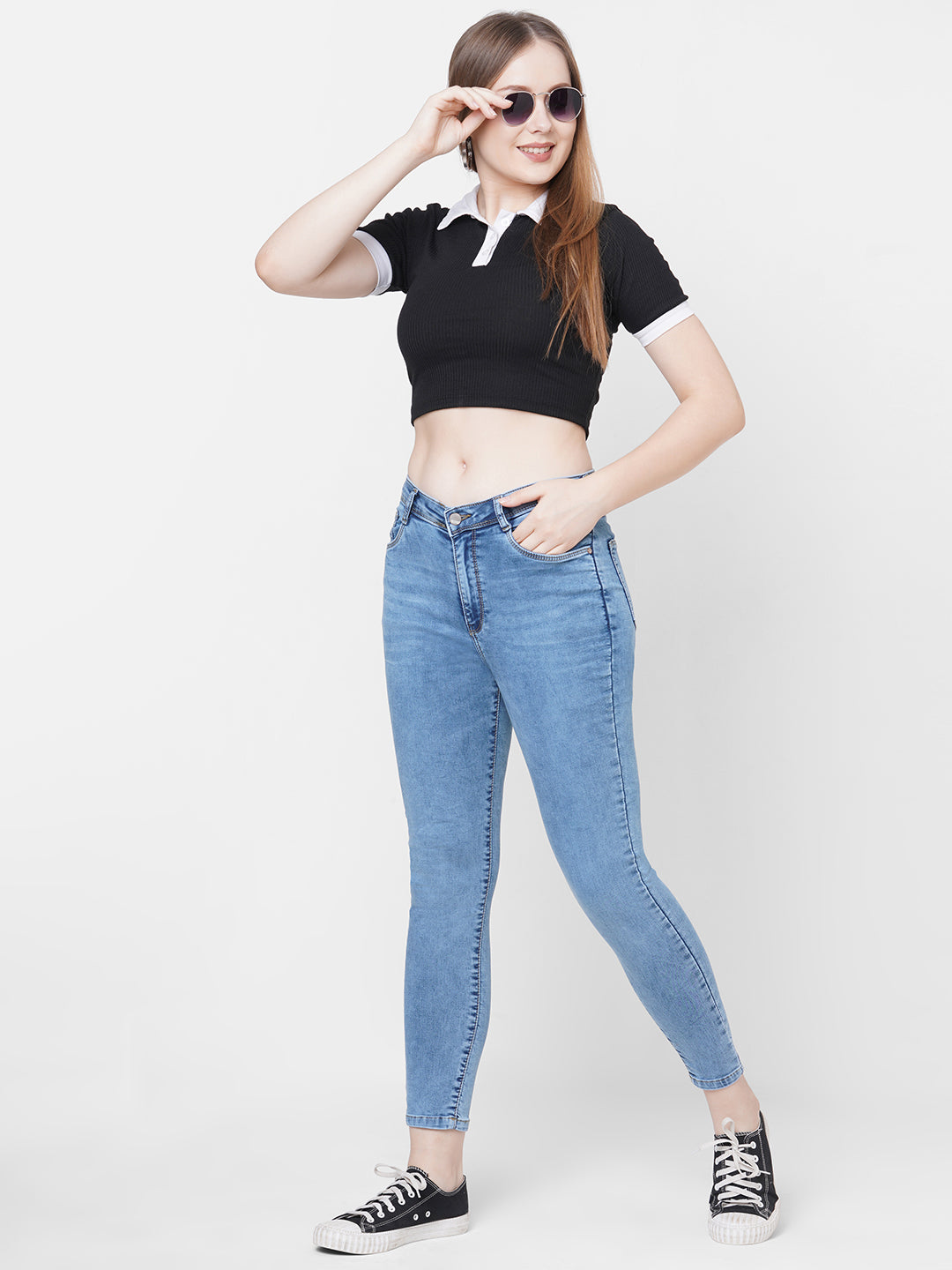 Women High-Rise Skinny Jeans