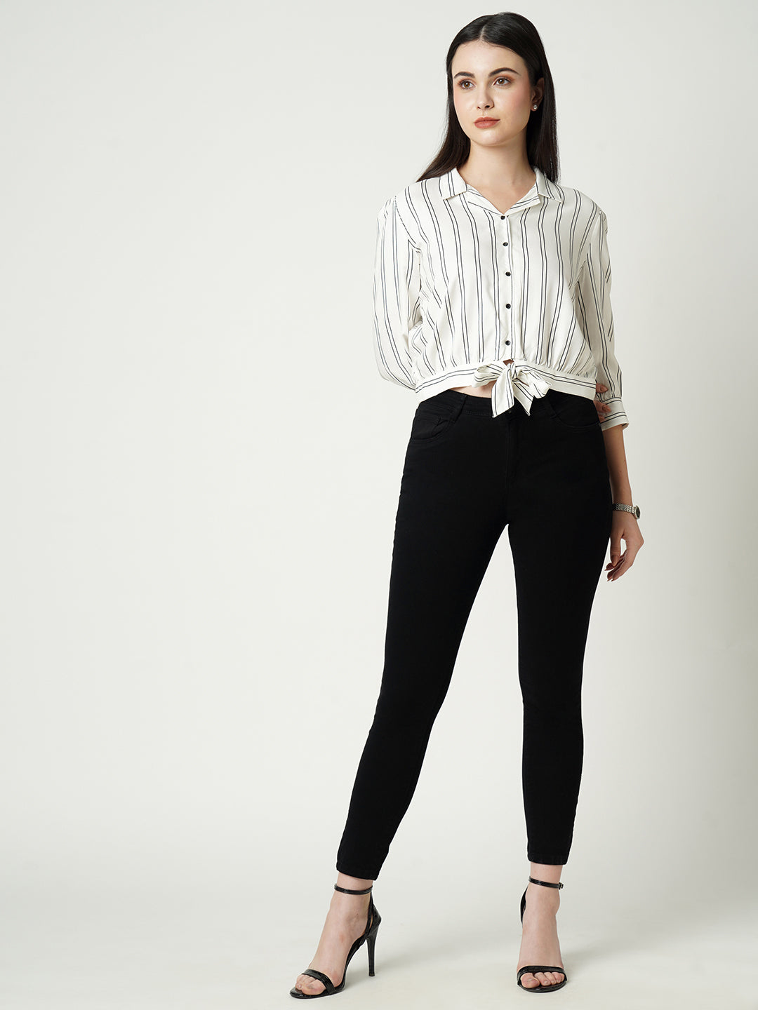 Women Mid-Rise Skinny Jeans