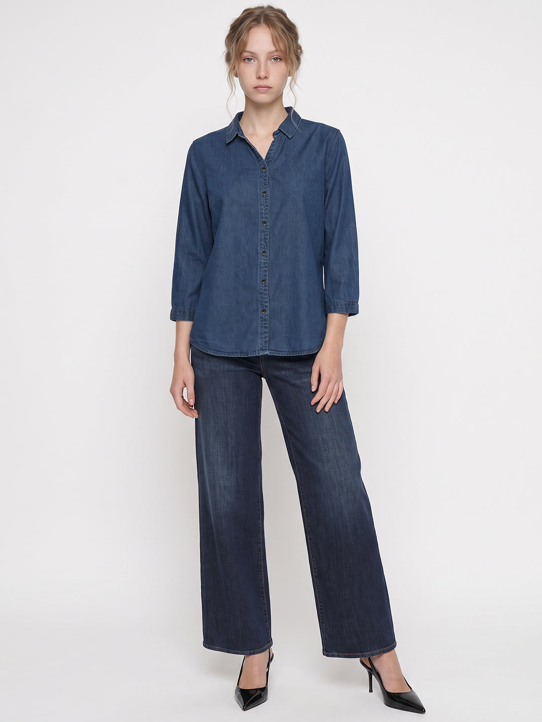 Blue Denim Shirt
