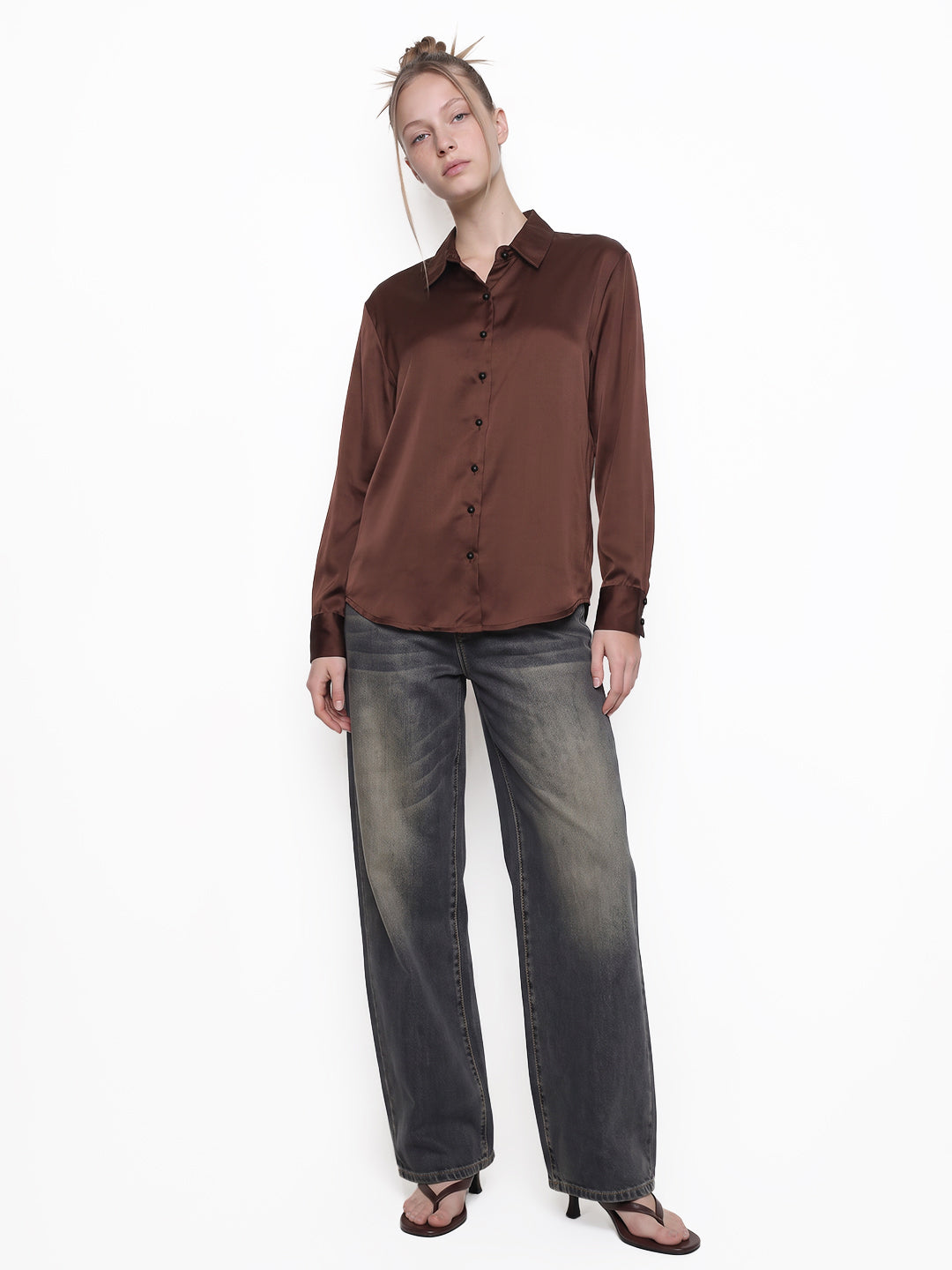 Sepia Oversized Shirt