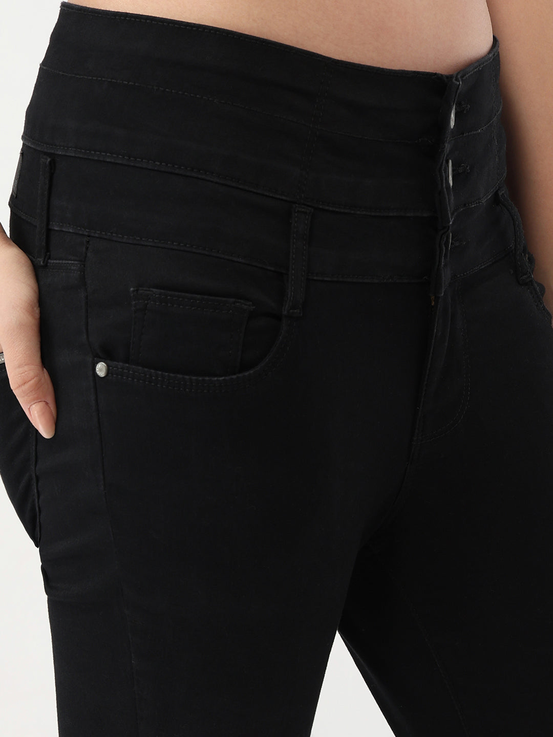 Women Solid Super Skinny Jeans