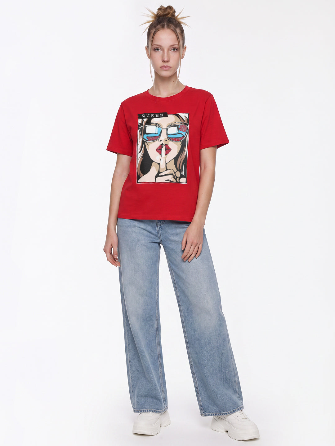 Red Graphic Tees