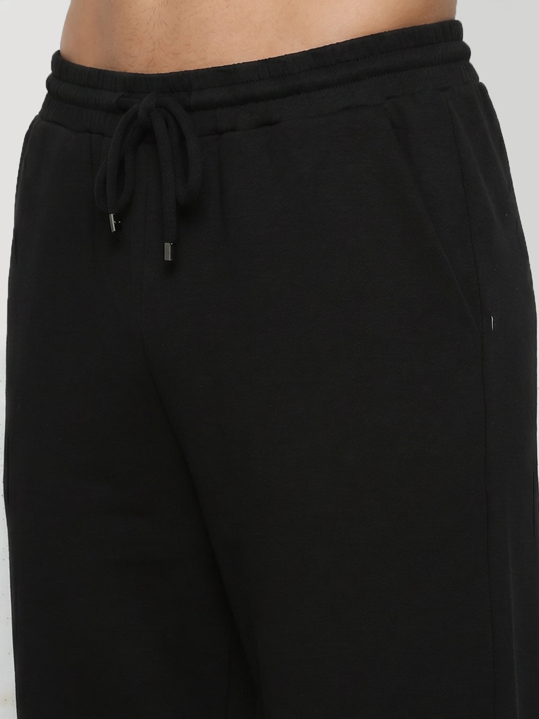 Women Black Mid-Rise Jogger