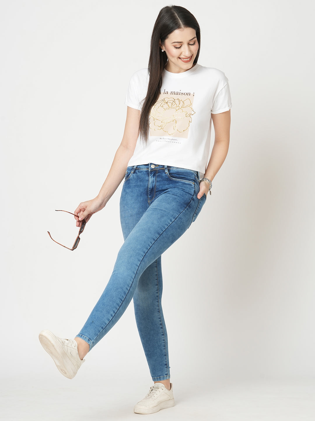 Women High-Rise Skinny Jeans