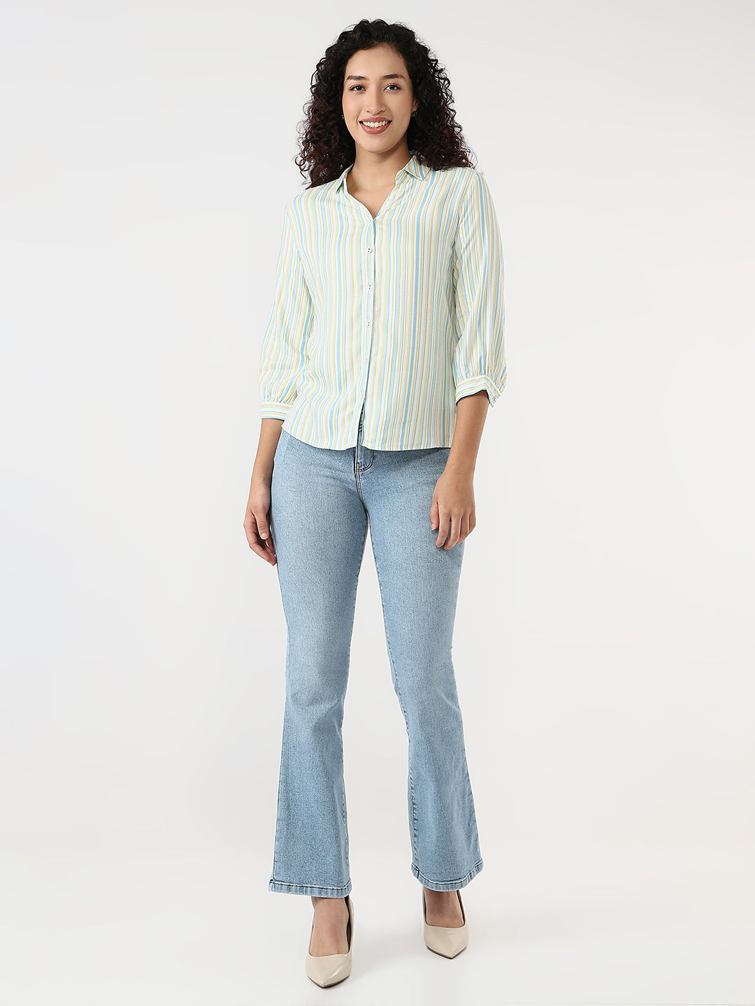 Women Multi Slim Shirt