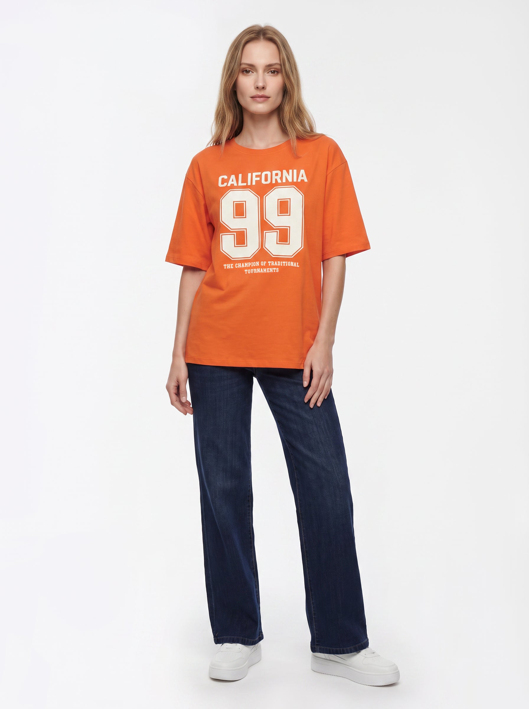 Women Autumn Glory Oversized T-Shirt