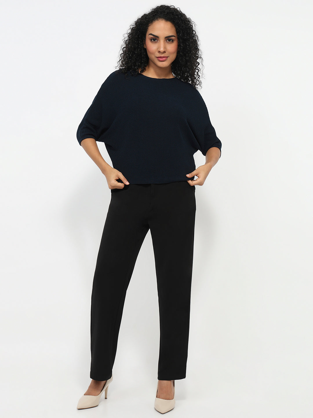 Women Airforce Batsleeve Top